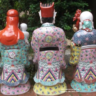 TƯỢNG TAM ĐA GỐM SỨ GIANG TÂY – MANG LẠI HẠNH PHÚC, TÀI LỘC, SỨC KHỎE CHO GIA CHỦ